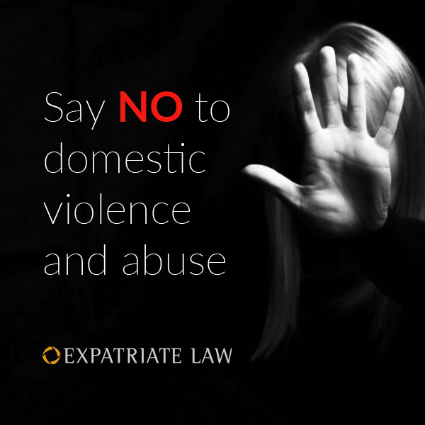 Say NO to domestic voilence and abuse