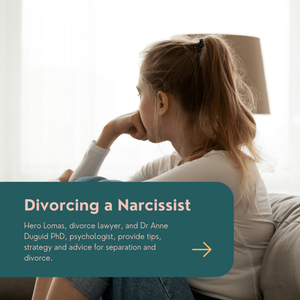 Divorcing a Narcissist linked in