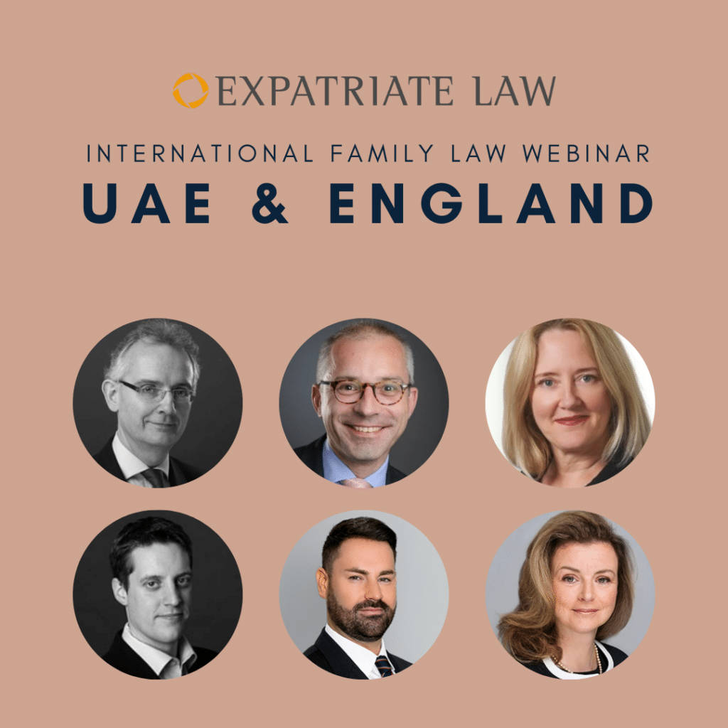 International Family Law Webinar: UAE & England
