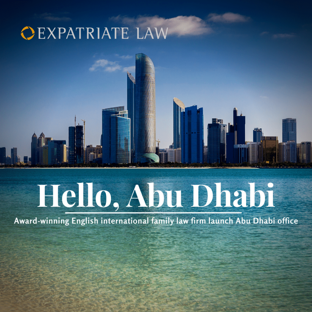 Abu Dhabi office launch - Website graphic