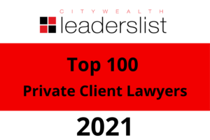 CityWealth Top 100 Private Client Lawyers 2021 logo