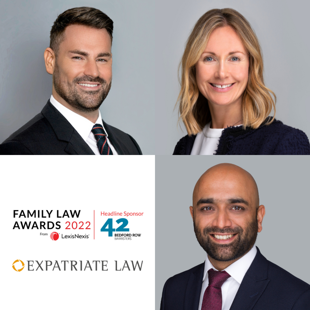 Byron James, Hero Lomas and Sonny Patel are finalists in Family Law Awards 2022