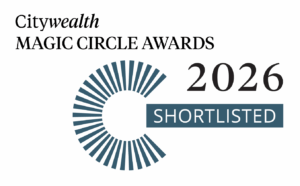 Citywealth Magic Circle Awards 2026 Shortlisted logo